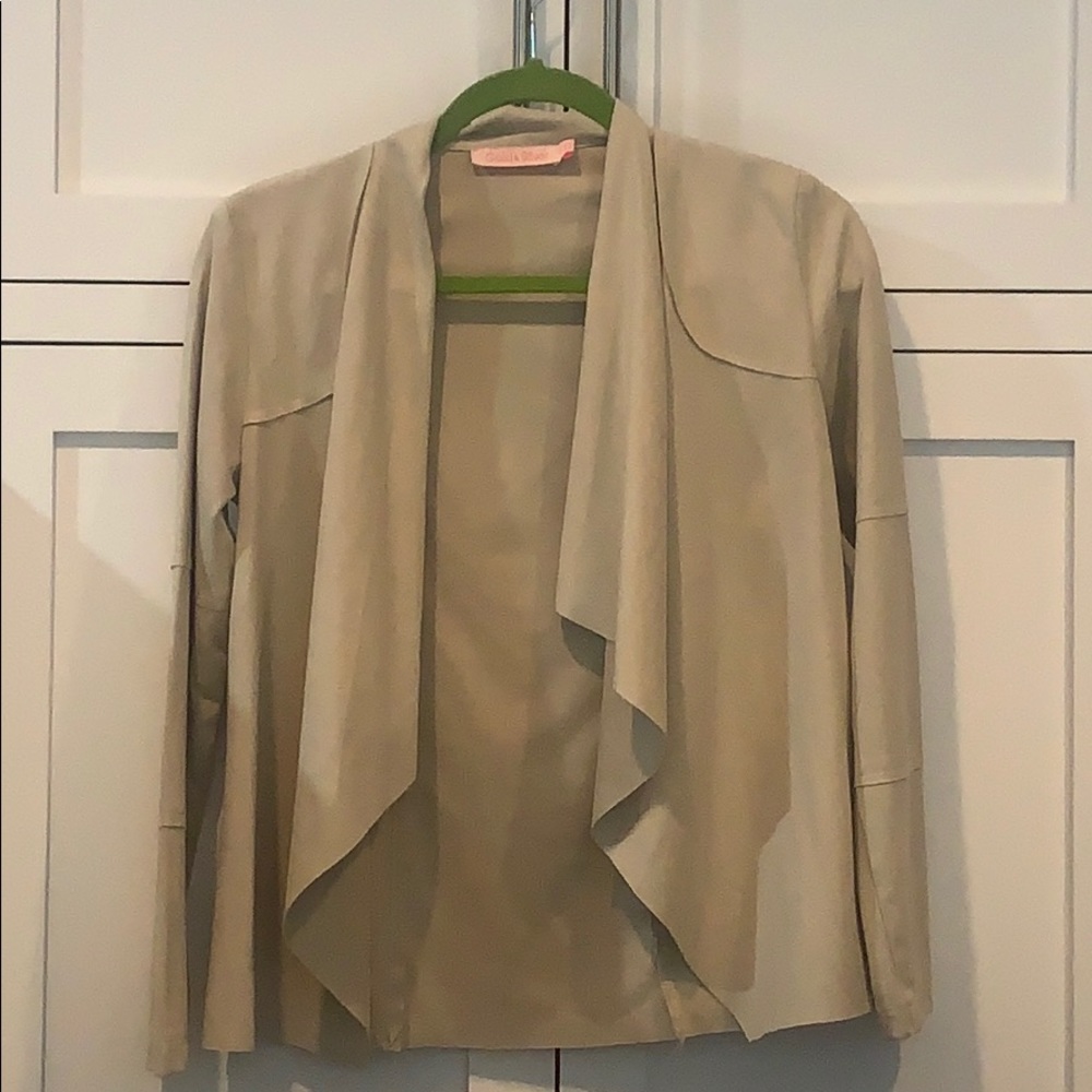 Suede Blazer